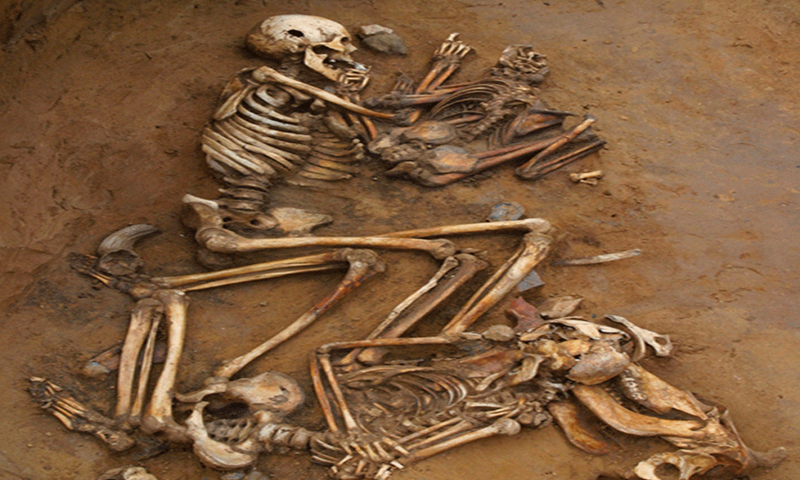 کراچی میں انسانی ڈھانچہ برآمد