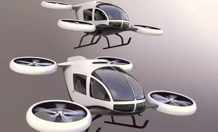 دبئی حکام نے بتا دیا یہ ٹیکسیاں سال 2026 سے اڑان بھریں گی۔فو ٹو سوشل میڈیا