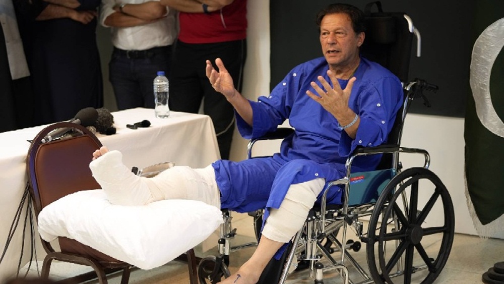 عمران خان کی 9 مقدمات میں ضمانت کی درخواست پر سماعت آج اسلام آباد ہائیکورٹ میں ہوگی۔ فائل فوٹو