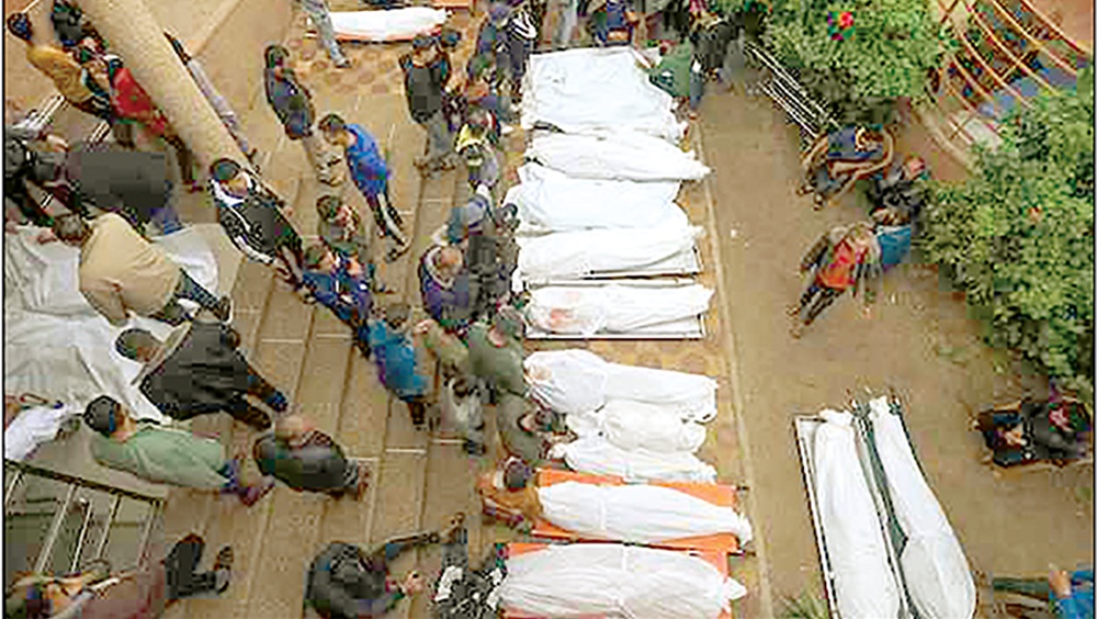  خواتین اور بچوں کو بے دردی سے قتل کیا جا رہا ہے، فائل فوٹو