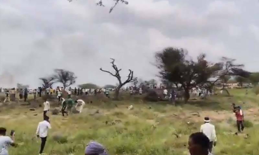 بھارتی فضائیہ نے جیگوار لڑاکاطیارہ گرنے کی تصدیق کردی، فوٹو بھارتی میڈیا