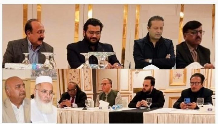 سی پی این ای  کی اسلام آباد راولپنڈی کمیٹی  کے اجلاس کی صدارت  چیئرمین یحییٰ سدوزئی  کر رہے ہیں ، فوٹو پریس ریلز